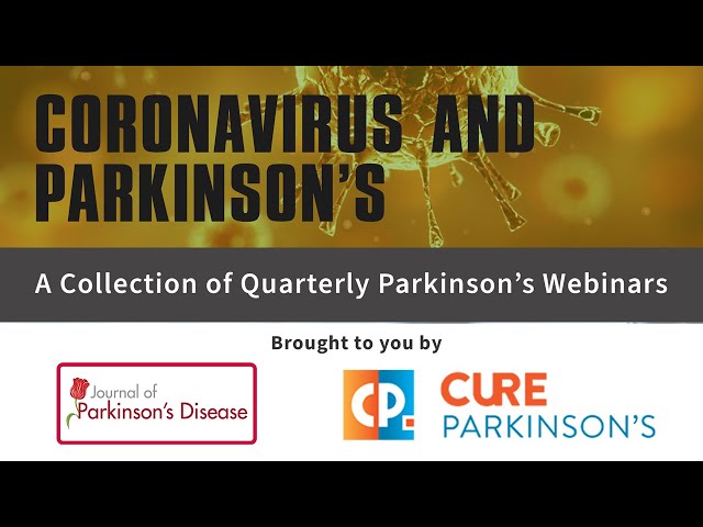 Webinar: Coronavirus and Parkinson's.
