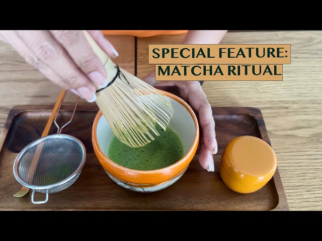 MY MATCHA RITUAL + WHAT TASTE TO EXPECT FROM YOUR MATCHA?