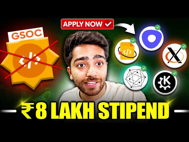 13 Open Source Programs Paying More Than GSoC | 8 Lakh Stipend 💰
