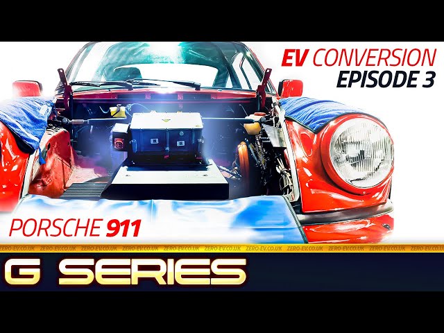 Porsche 911 G series EV Conversion - Battery box fitting, Gauges and Low Voltage Wiring!