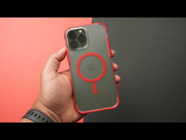 iPhone 13 Pro Max Phone Rebel Gen 3 Frosted (Red) Quick Look!