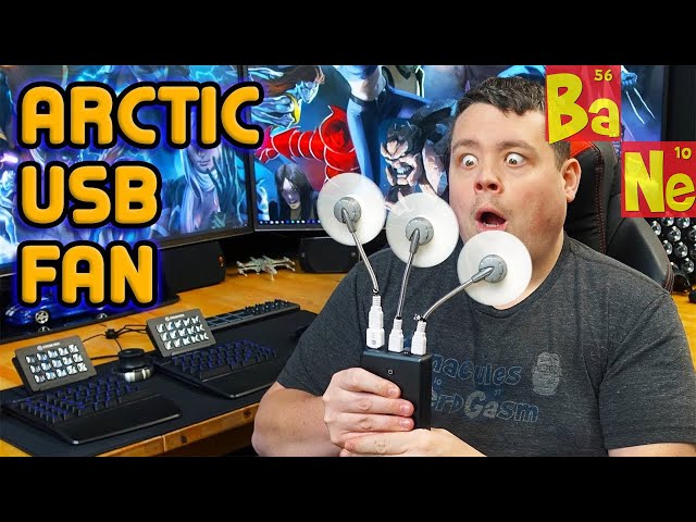 The most useful USB fan in the world & why I own so many of them! - @Barnacules