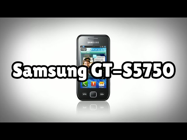 Photos of the Samsung GT-S5750 | Not A Review!