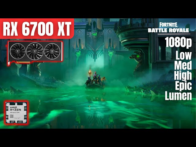 RX 6700 XT & Ryzen 5 7500F : Fortnite Chapter 5 Season 2 - 1080p