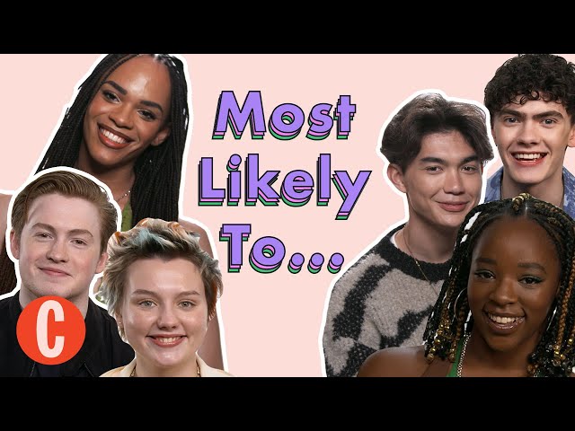 “Are we the drama?!” The Heartstopper cast play Most Likely To | Cosmopolitan UK