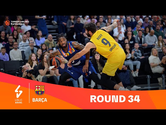 LDLC ASVEL - FC Barcelona | Will the favorite WIN? | Highlights |2023-24 Turkish Airlines EuroLeague