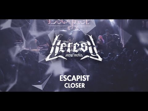 Escapist - Closer (Visualizer Lyric) - Heresy Metal Media - UHD 4K