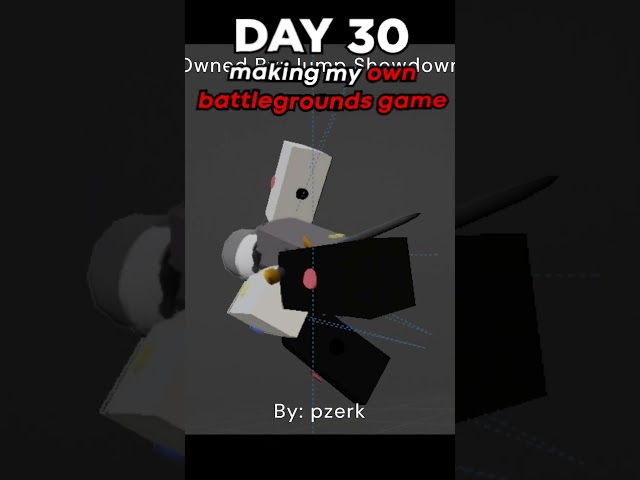 DAY 30 OF MAKING MY OWN BATTLEGROUNDS GAME
