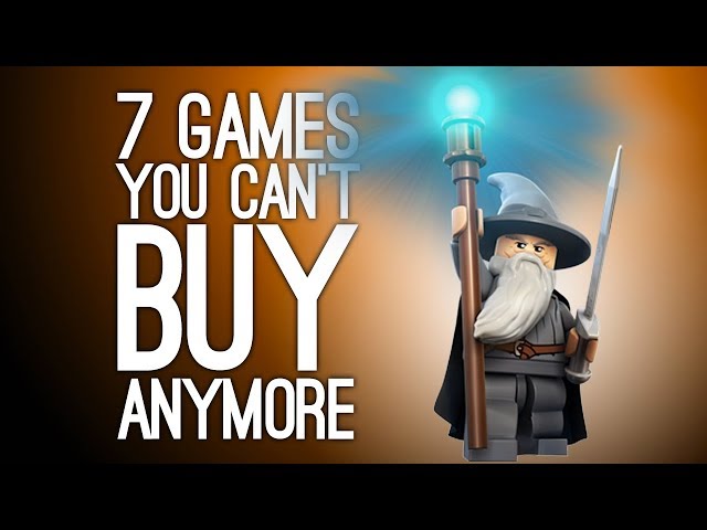 7 Great Games You Can’t Buy Anymore, Because Lawyers