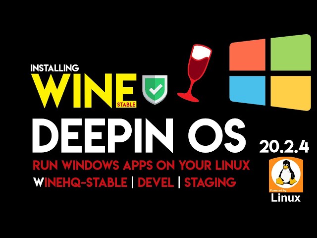 How to Install Wine on Deepin OS 20.2.4 | Installing Wine on Deepin 20.2.4 | WineHQ for Linux
