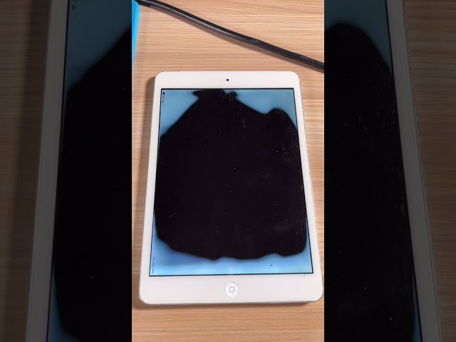 This iPad screen put to the test 🔥#ipad #test #burn #shorts