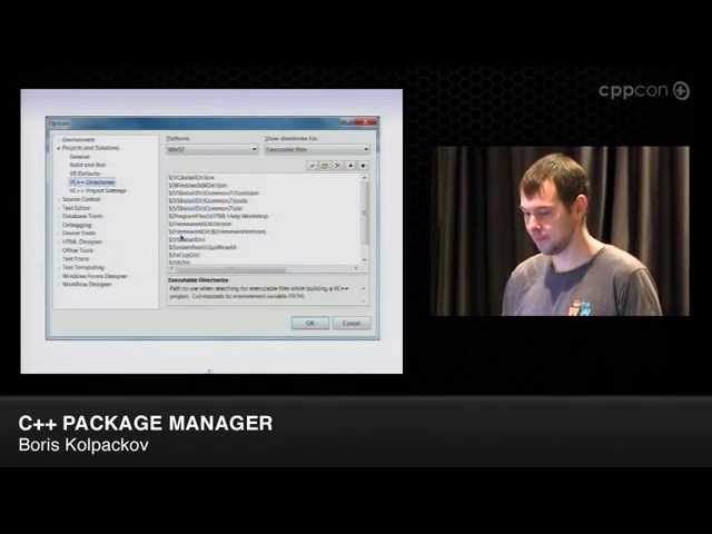 Lightning Talks: C++ Package Manager - Boris Kolpackov [ CppCon 2014 ]