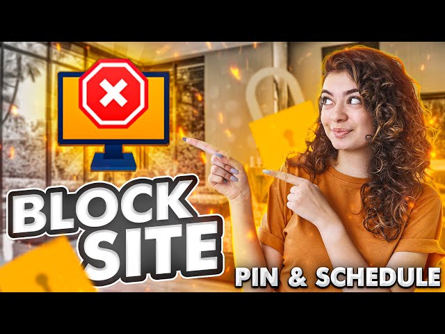 How to block a site | A simple method to block site or domain with PIN or schedule | 2023 Update