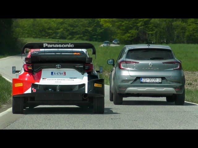 WRC Cars vs. Public Roads: Best Moments - Part 2