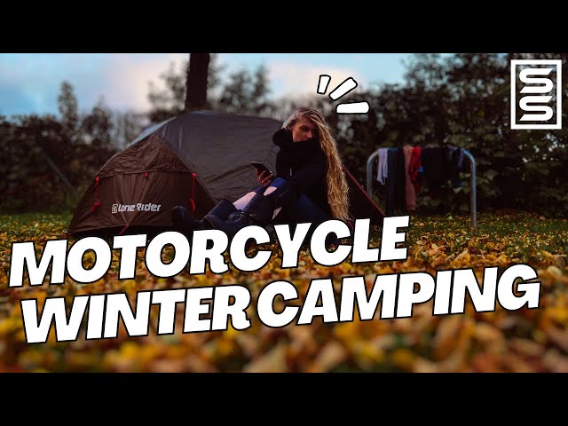 Motorcycle Winter Camping