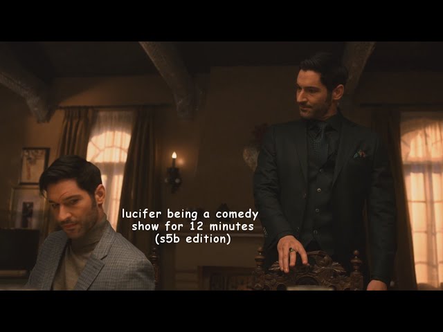 lucifer (s5b) being a comedy show for 12 minutes