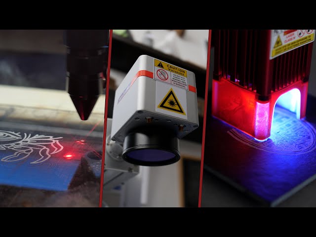 Der Laservergleich | Diese 3 verschiedenen Laser für Handwerk, Basteln, Modellbau und DIY | Deutsch