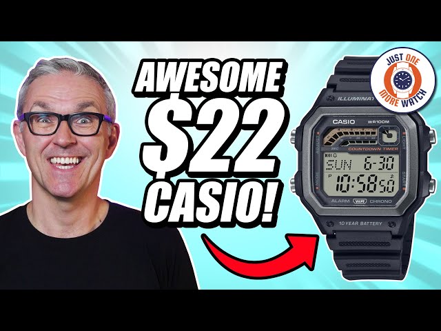 Casio Does It Again! The $22 WS1600 Is Awesome!