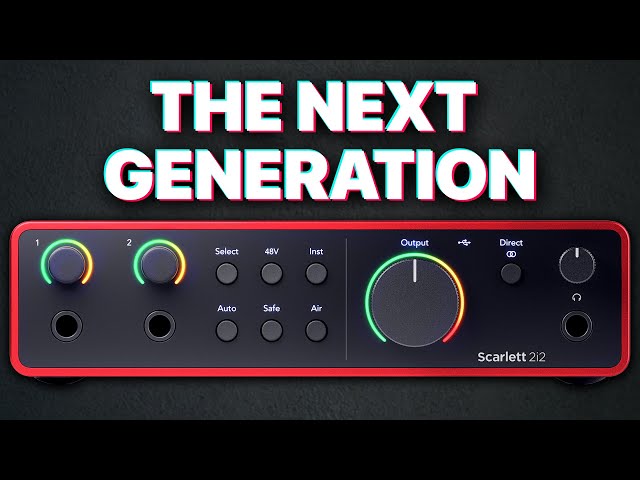 Focusrite Scarlett 2i2 4th Generation Audio Interface Review