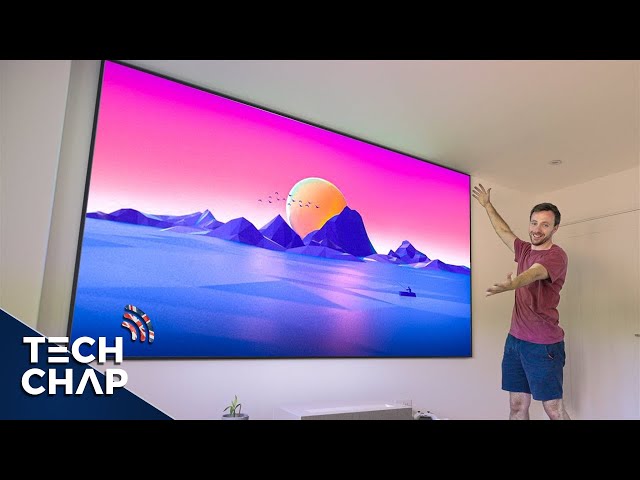 The Truth about Switching to a Projector! [120” 4K Laser Ultra Short Throw]