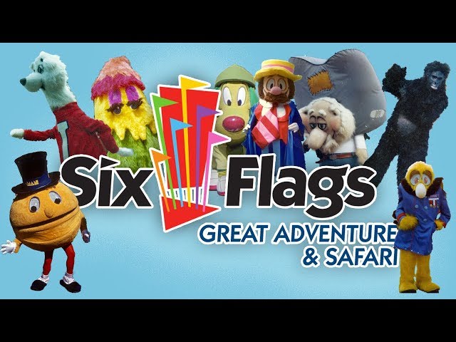 Six Flags Great Adventure's Weird Walk-Around Characters