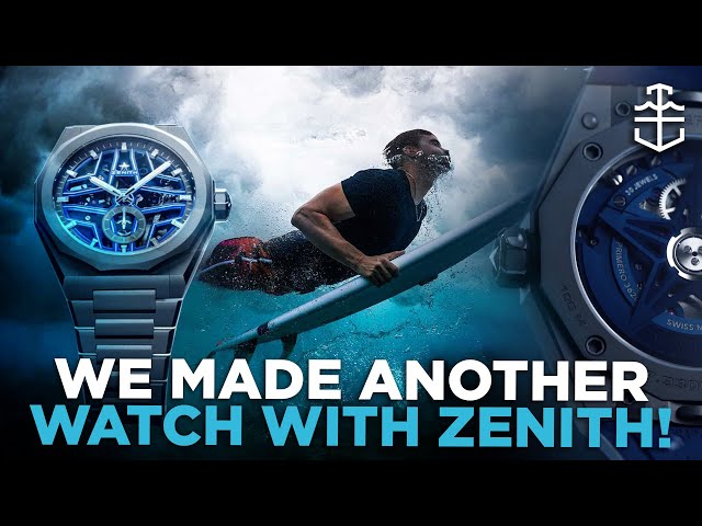 The Sequel is here: Zenith x Time+Tide Night Surfer El Primero