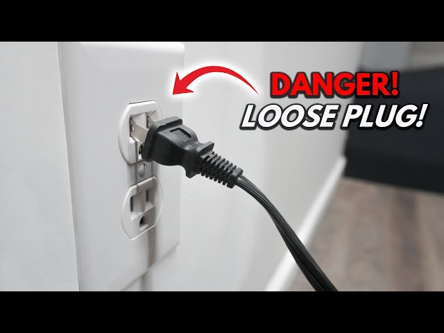 How To Fix Plug That Won't Stay In Outlet! EASY DIY Tutorial Step By Step For Beginners!