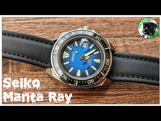 Seiko SRPE33 Review: King Samurai Manta Ray. One of the best Save the Ocean Prospex watches yet!