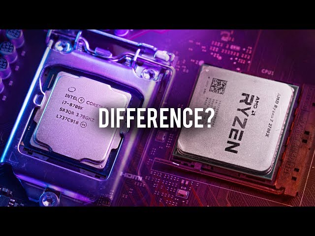 i7 8700K vs R7 2700X in 1440p Gaming!
