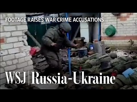 Videos Appear to Show Ukrainian Troops Shooting Surrendering Russians | WSJ