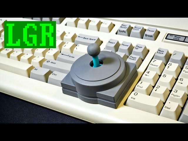 The KeyStik Clip-on Joystick for Keyboards: LGR Oddware