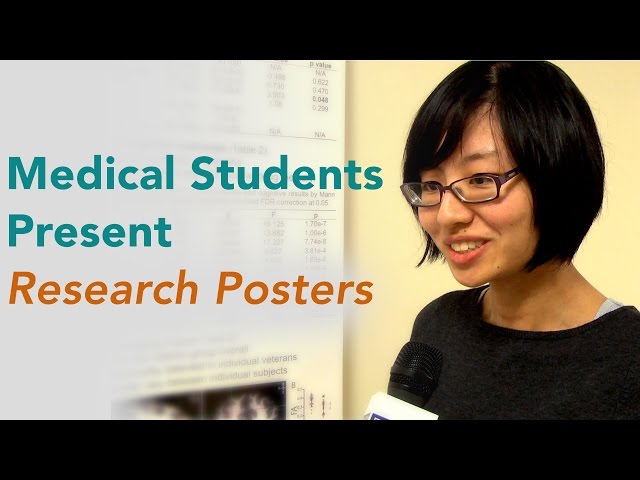 Medical Students Present Research Posters