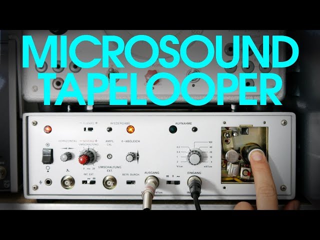 GRUNDIG Signalspeicher SS01 - A Microsound Tape Looper