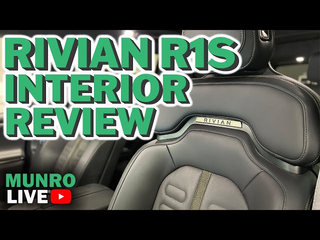 Closing Gaps and Crushing Knees: Rivian R1S Interior Review