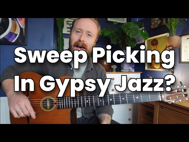 Learn How to Sweep Pick Like A Gypsy Jazz Pro with These Must-Know Licks!