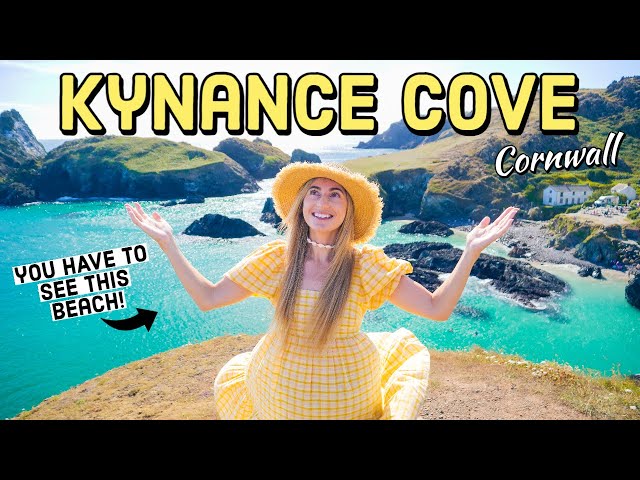 Day Trip to Kynance Cove, Cornwall's Most Beautiful Beach! England Vlog