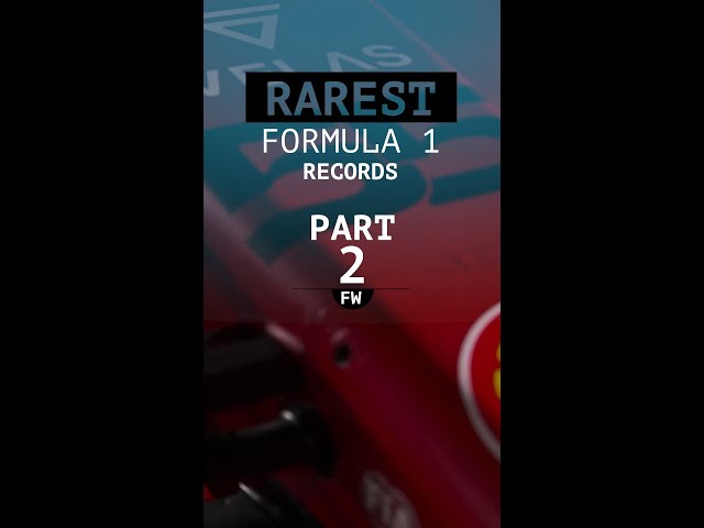 Rarest Formula 1 Records Part 2