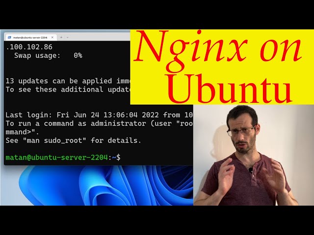 How to install and run Nginx web server in Ubuntu Server 22.04