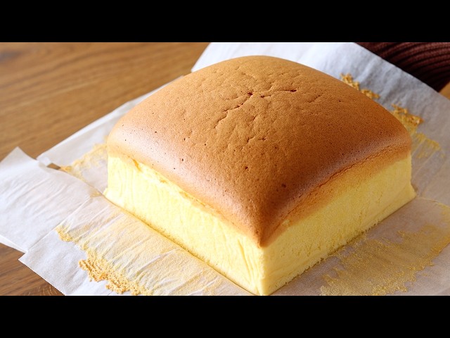 Jiggly Castella Cake, It makes you want to tear it off by hand! Making Korean street food at home
