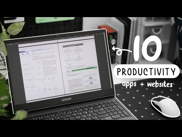 10 apps + websites for productivity and students 💻