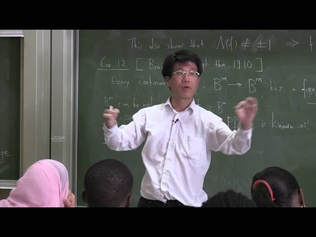 Topology & Geometry - LECTURE 09 Part 03/03 - by Dr Tadashi Tokieda