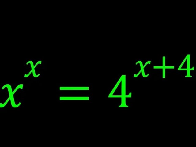 A Nice Exponential Equation | You Should Know This Trick