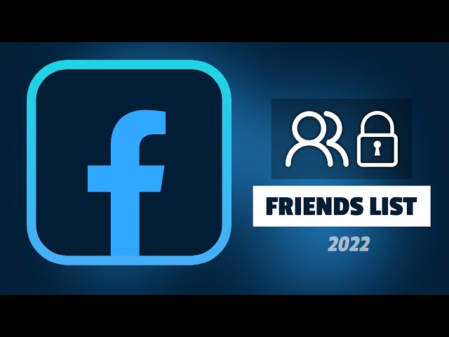 How To Hide Friends List on Facebook