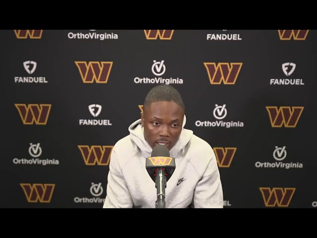 WR Terry McLaurin Speaks with the Media to Begin Offseason Workouts
