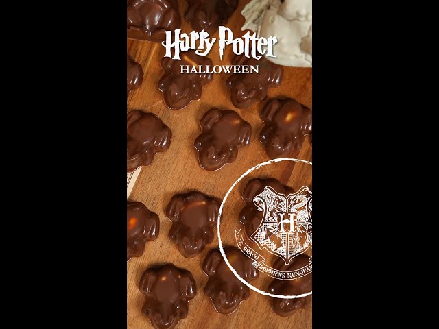Harry Potter Chocolate Frogs | Halloween Treats #shorts
