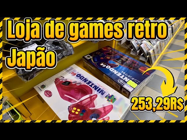 LOJA DE GAMES RETRO DO JAPÃO CAÇADA GAMER MILHARES DE JOGOS RAROS !!!