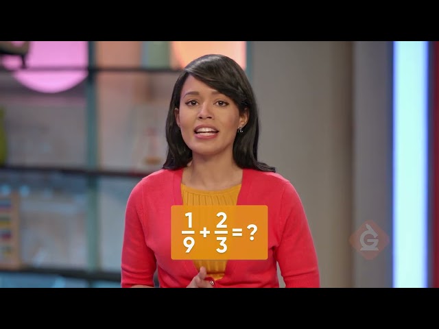 Add & Subtract Fractions (Unlike Denominators)  Math Lesson for Kids