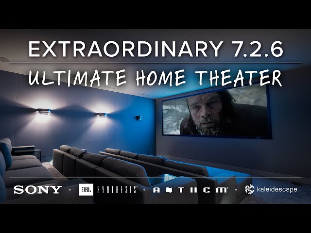 EXTRAORDINARY 7.2.6 Home Theater Tour! The ULTIMATE Movie Watching Experience.. In Your Own House! 🤯