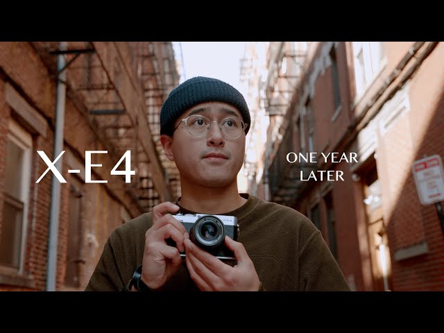 How I use the X-E4 for Street Photography (lenses, settings, X100V comparison)