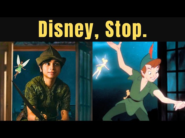 Disney Remakes Need to Die (and Peter Pan and Wendy is Unwatchable Trash)